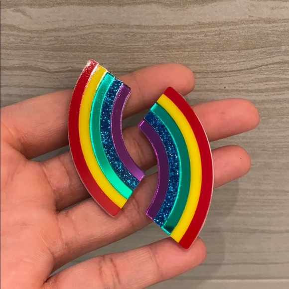 vinca Jewelry - Vinca USA Rainbow Earrings